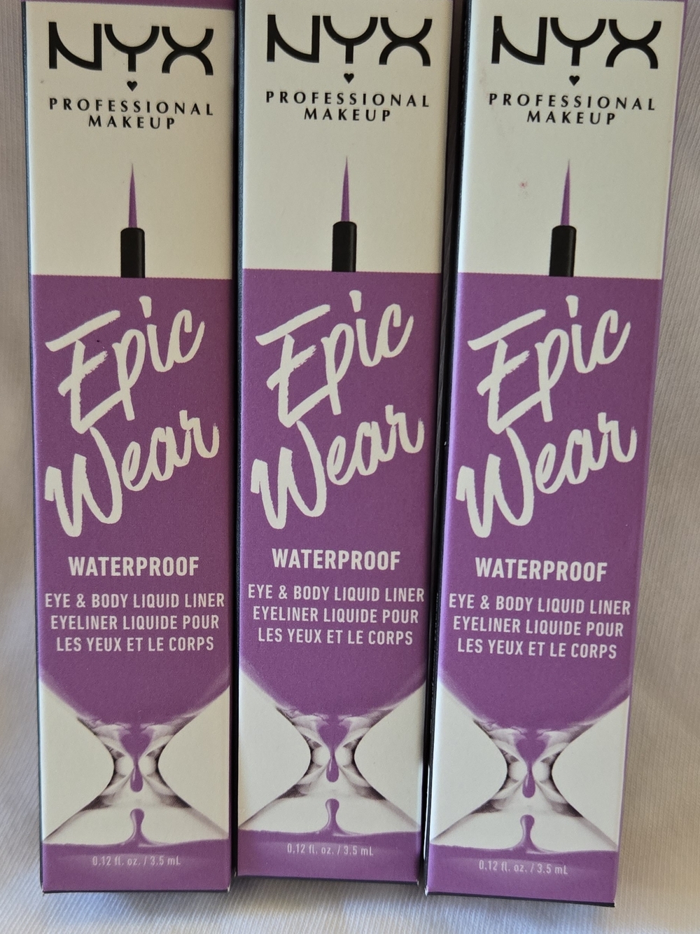 NYX Epic Wear Waterproof Eye & Body Liquid Liner - Lilac